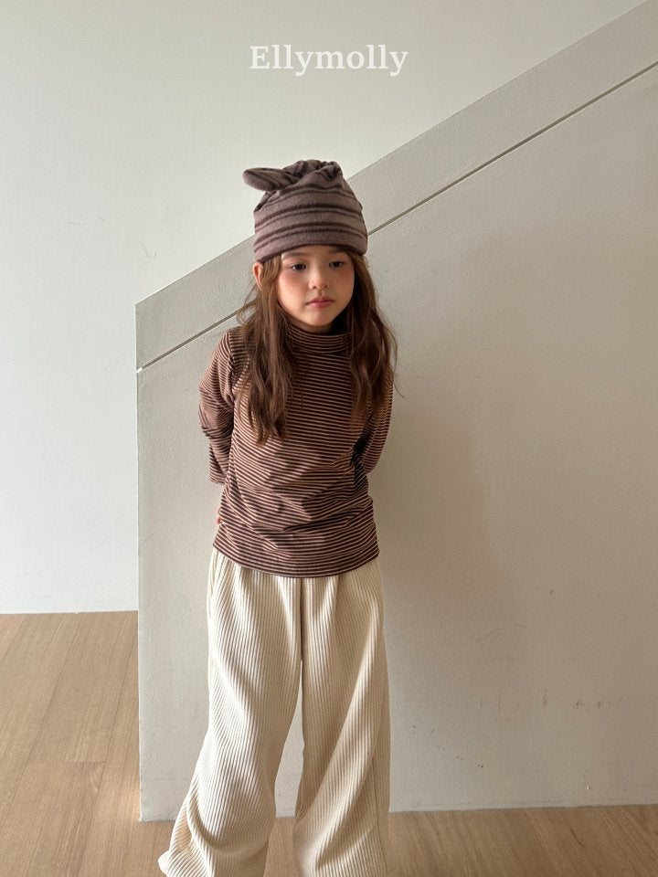 [PRE-ORDER] Mu Stripe Half Turtleneck T-Shirts