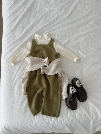 [PRE-ORDER] Teddy Sweater Overalls
