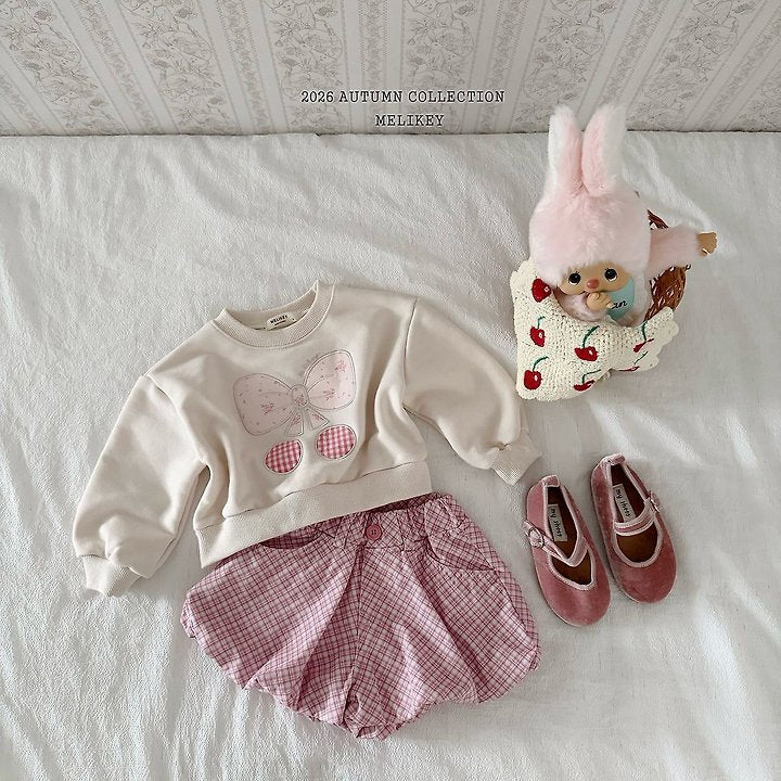 [PRE-ORDER] Ribbon Cherry Sweatshirts
