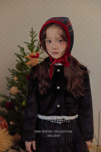 [PRE-ORDER] Christmas Check Bonnet