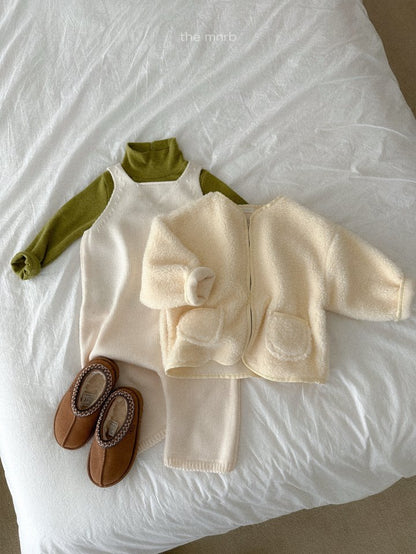 [PRE-ORDER] Teddy Sweater Overalls