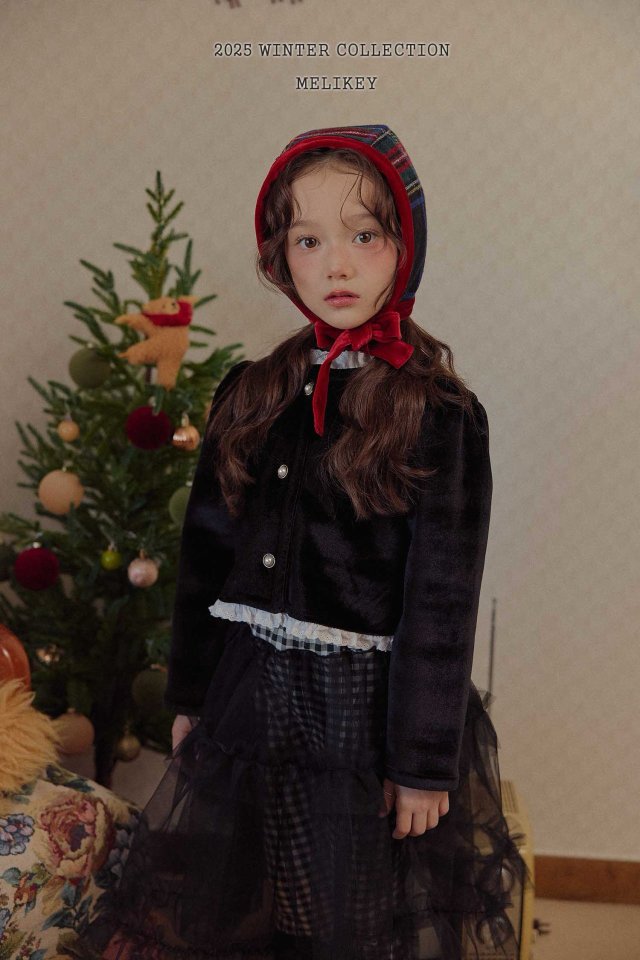 [PRE-ORDER] Christmas Check Bonnet