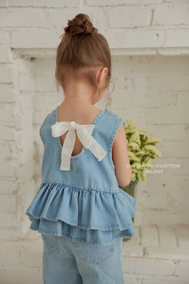 [PRE-ORDER] Ribbon Can Can Blouse