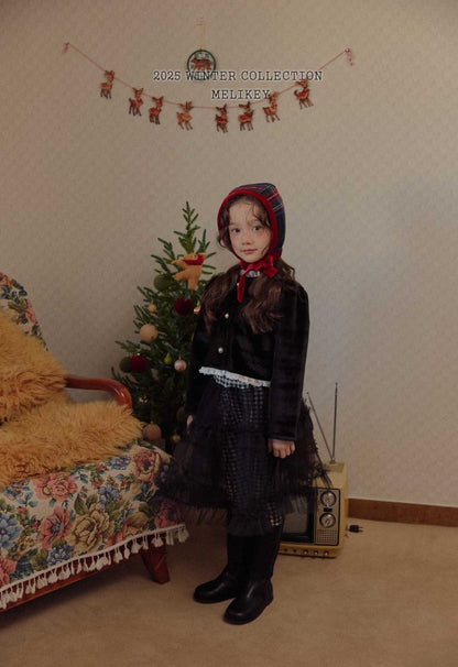 [PRE-ORDER] Christmas Check Bonnet