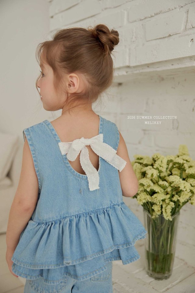 [PRE-ORDER] Ribbon Can Can Blouse