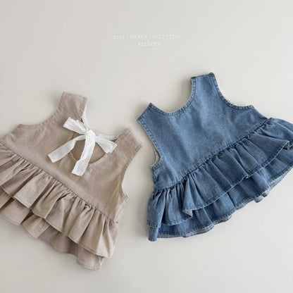 [PRE-ORDER] Ribbon Can Can Blouse