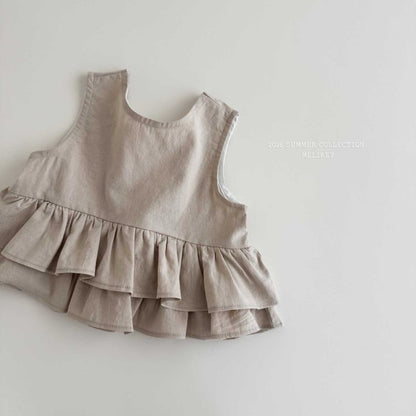 [PRE-ORDER] Ribbon Can Can Blouse