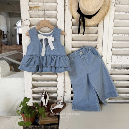[PRE-ORDER] Ribbon Can Can Blouse