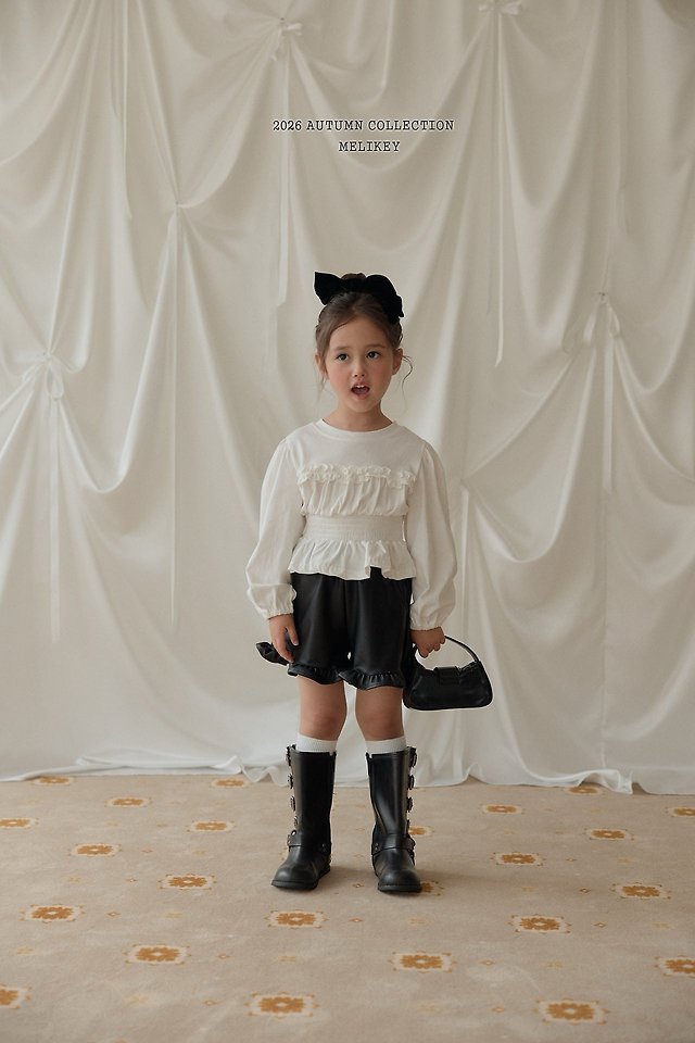 [PRE-ORDER] Smocking Frill T-Shirts