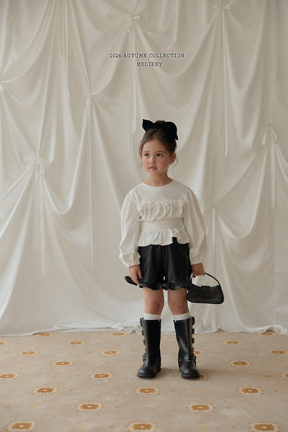 [PRE-ORDER] Smocking Frill T-Shirts