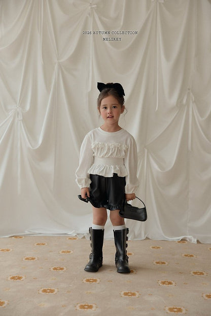[PRE-ORDER] Smocking Frill T-Shirts