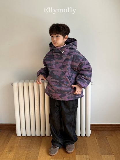 [PRE-ORDER] Camo Padded Hoodie Sweatshirts