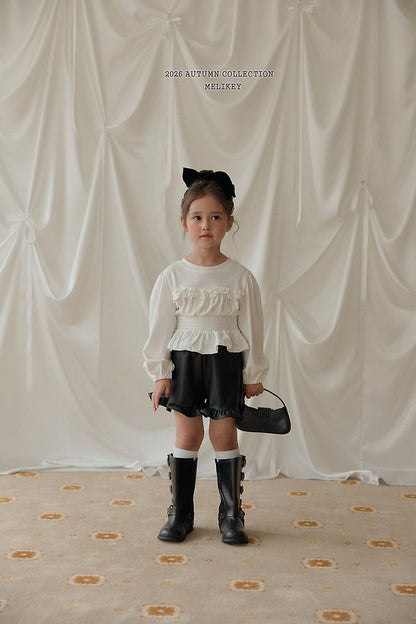 [PRE-ORDER] Smocking Frill T-Shirts