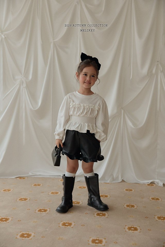 [PRE-ORDER] Smocking Frill T-Shirts