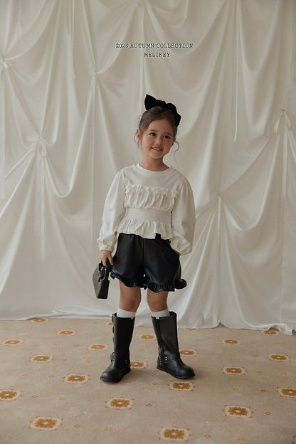 [PRE-ORDER] Smocking Frill T-Shirts