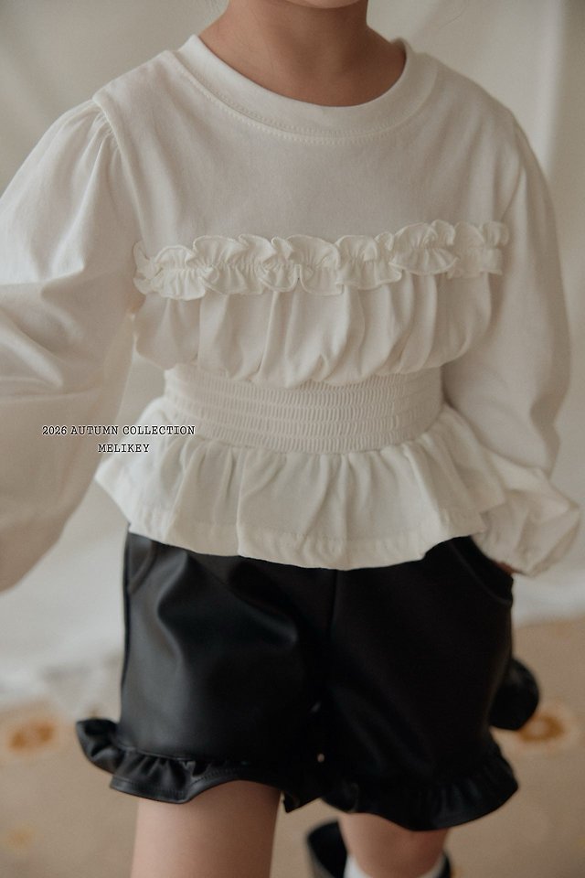 [PRE-ORDER] Smocking Frill T-Shirts