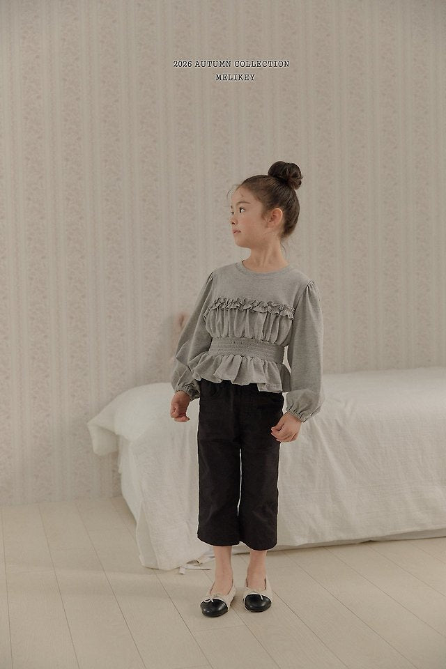 [PRE-ORDER] Smocking Frill T-Shirts