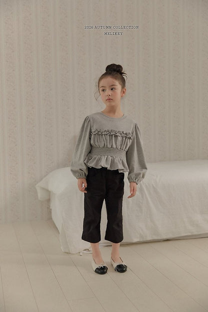 [PRE-ORDER] Smocking Frill T-Shirts