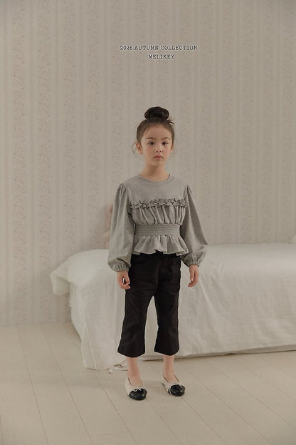 [PRE-ORDER] Smocking Frill T-Shirts