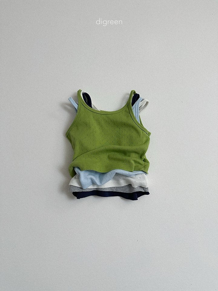 [PRE-ORDER] Eyelet Sleeveless T-Shirts