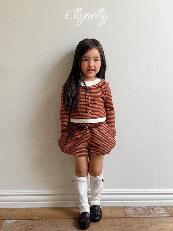 [PRE-ORDER] Latte Stripe Balloon Shorts
