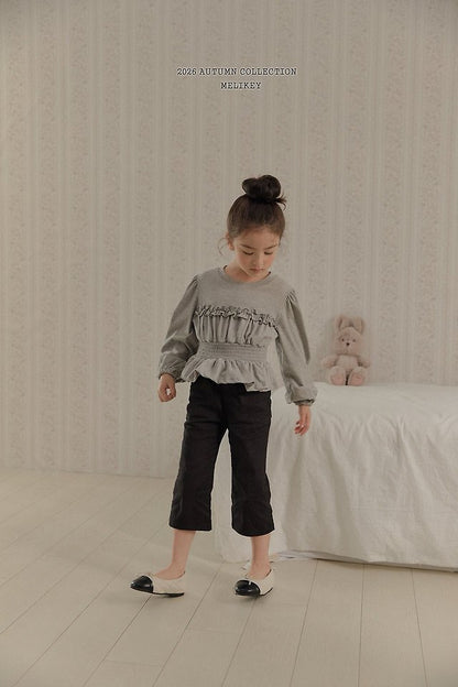 [PRE-ORDER] Smocking Frill T-Shirts
