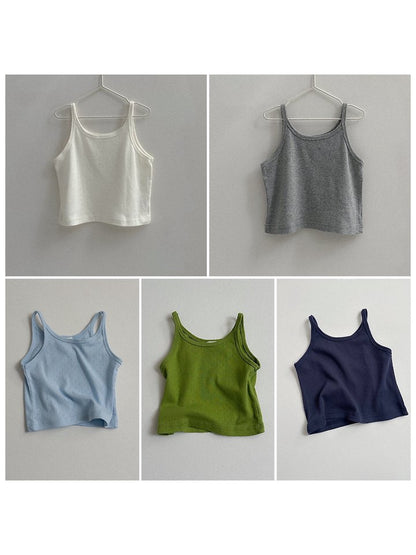 [PRE-ORDER] Eyelet Sleeveless T-Shirts