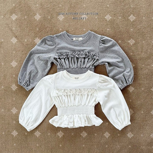 [PRE-ORDER] Smocking Frill T-Shirts