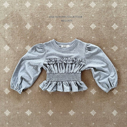 [PRE-ORDER] Smocking Frill T-Shirts