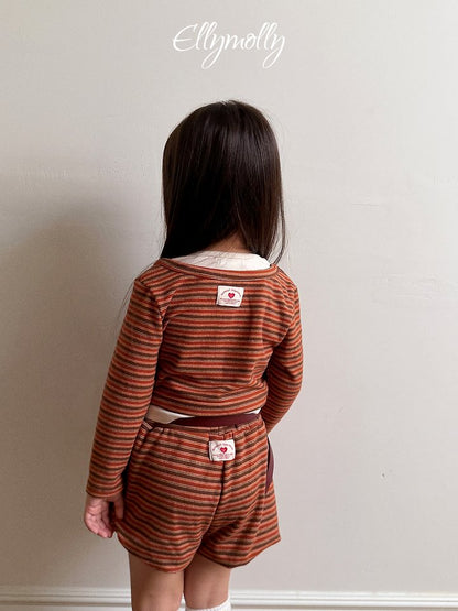 [PRE-ORDER] Latte Stripe Balloon Shorts