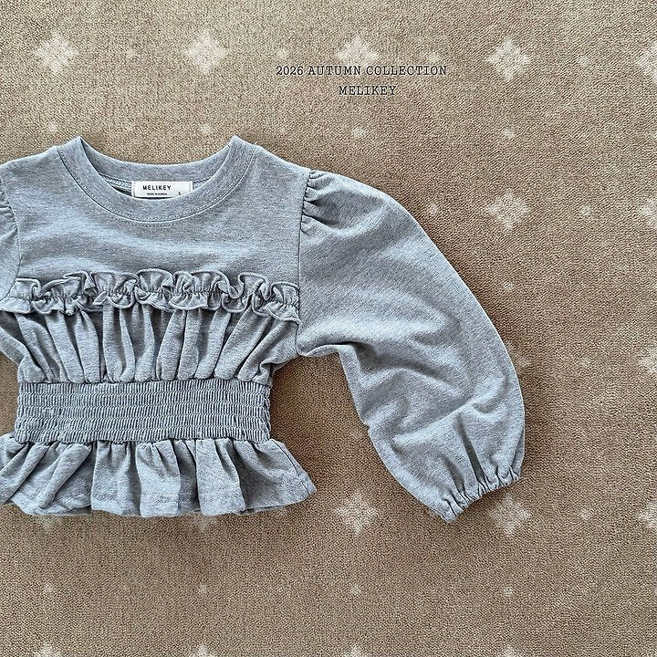 [PRE-ORDER] Smocking Frill T-Shirts