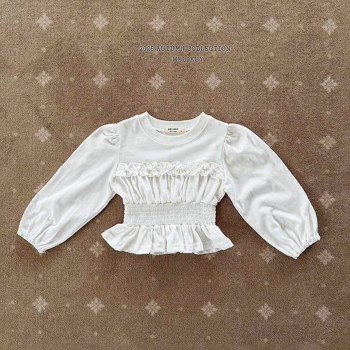 [PRE-ORDER] Smocking Frill T-Shirts