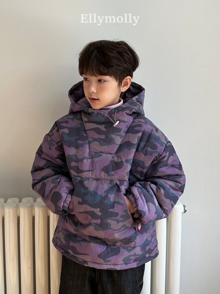 [PRE-ORDER] Camo Padded Hoodie Sweatshirts