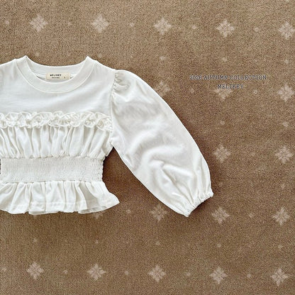[PRE-ORDER] Smocking Frill T-Shirts
