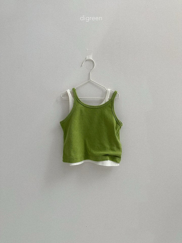 [PRE-ORDER] Eyelet Sleeveless T-Shirts