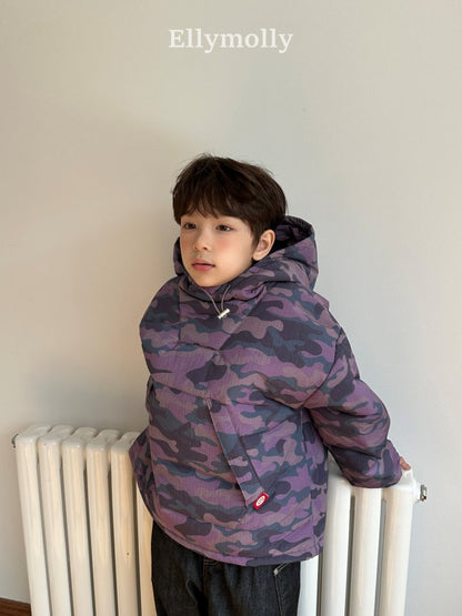 [PRE-ORDER] Camo Padded Hoodie Sweatshirts