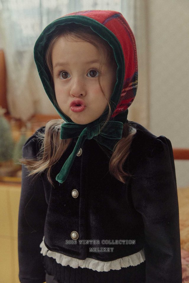 [PRE-ORDER] Christmas Check Bonnet