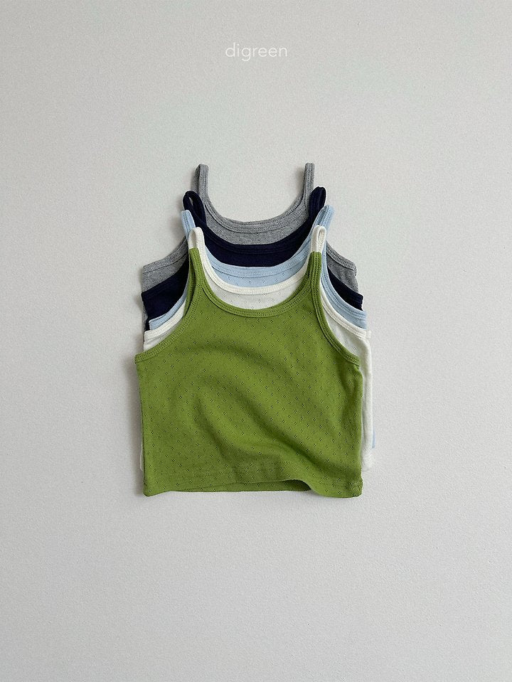 [PRE-ORDER] Eyelet Sleeveless T-Shirts