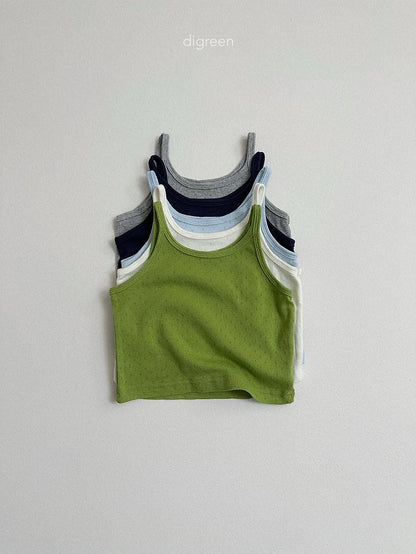 [PRE-ORDER] Eyelet Sleeveless T-Shirts