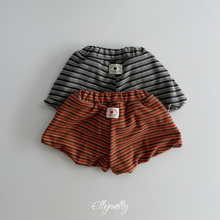 [PRE-ORDER] Latte Stripe Balloon Shorts