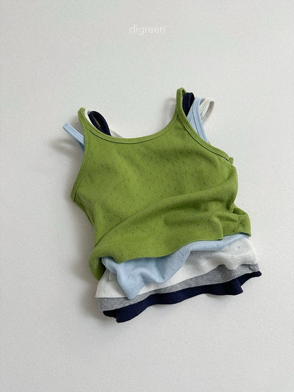 [PRE-ORDER] Eyelet Sleeveless T-Shirts