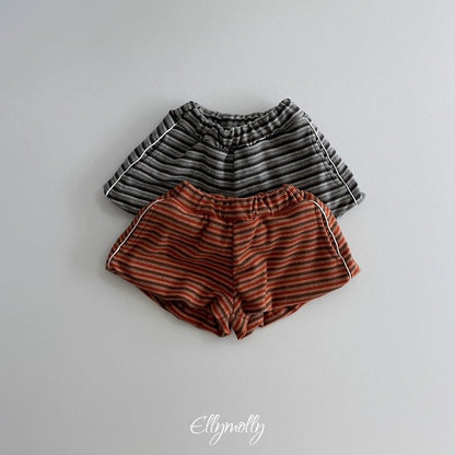 [PRE-ORDER] Latte Stripe Balloon Shorts