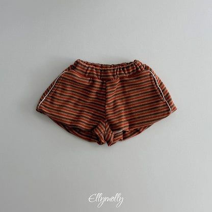 [PRE-ORDER] Latte Stripe Balloon Shorts