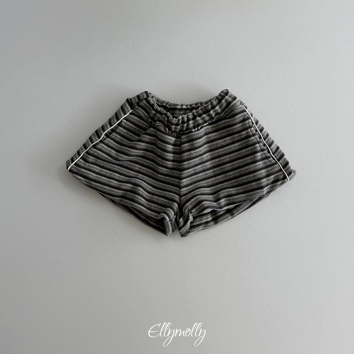 [PRE-ORDER] Latte Stripe Balloon Shorts