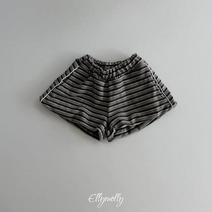 [PRE-ORDER] Latte Stripe Balloon Shorts