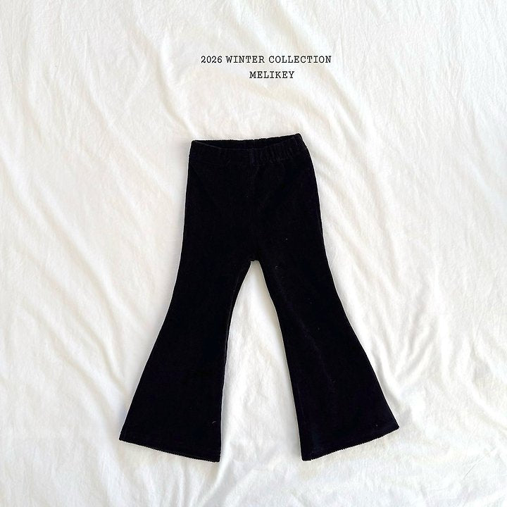 [PRE-ORDER] Velour Boot-Cut Pants
