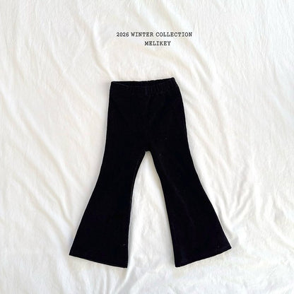 [PRE-ORDER] Velour Boot-Cut Pants