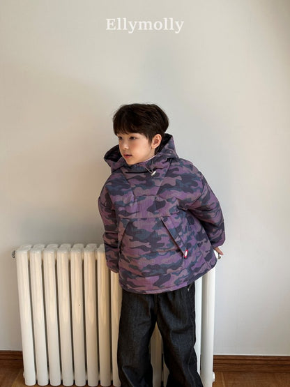 [PRE-ORDER] Camo Padded Hoodie Sweatshirts