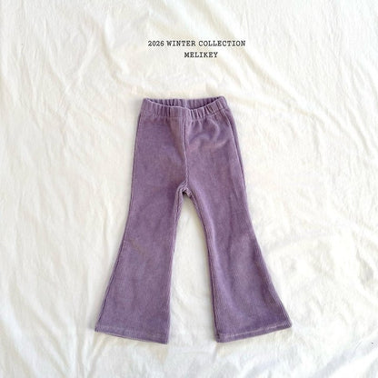 [PRE-ORDER] Velour Boot-Cut Pants