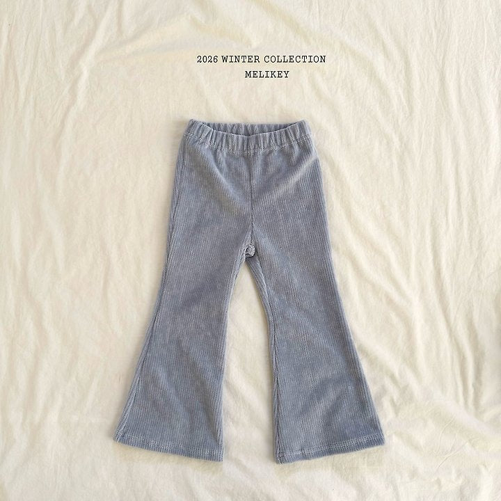 [PRE-ORDER] Velour Boot-Cut Pants